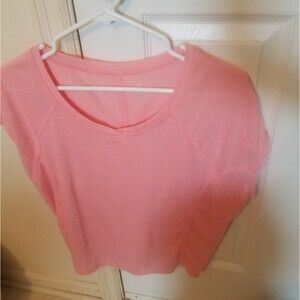 Apana Pink Short Sleeve Top XS